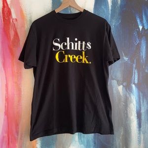 🔥EC🔥Schitt$ Creek 100% Cotton TV Show promo T-shirt.